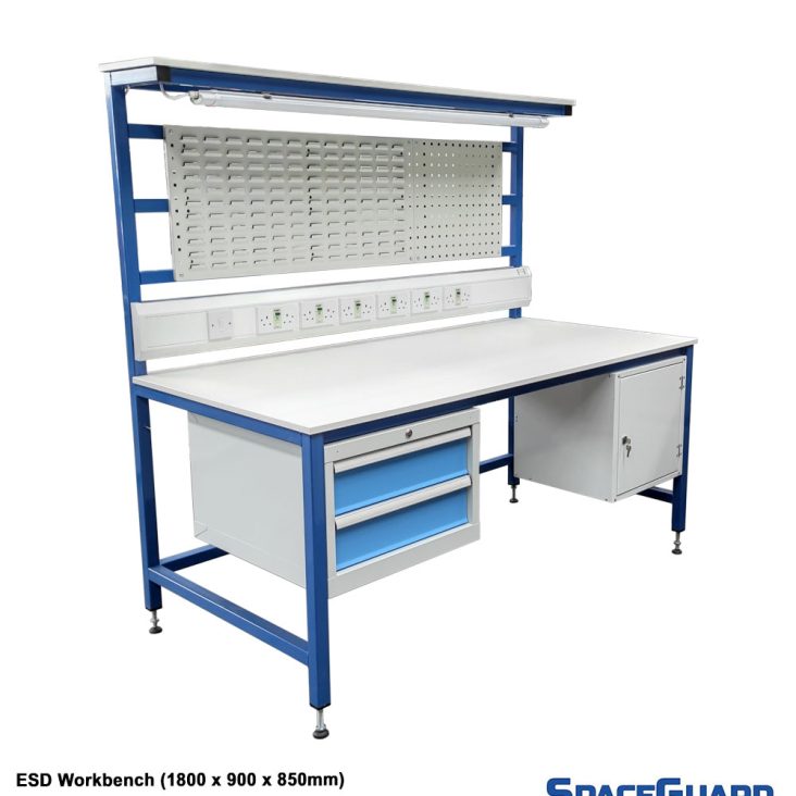 ESD & Anti-Static Workbenches by Spaceguard UK Manufacturers