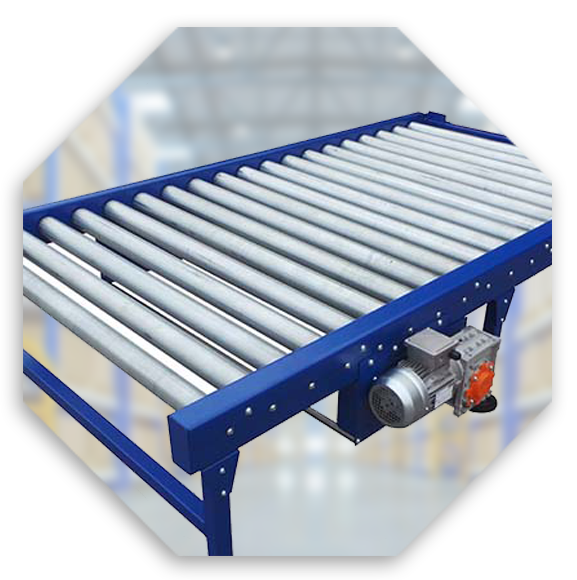 pallet conveyor unit